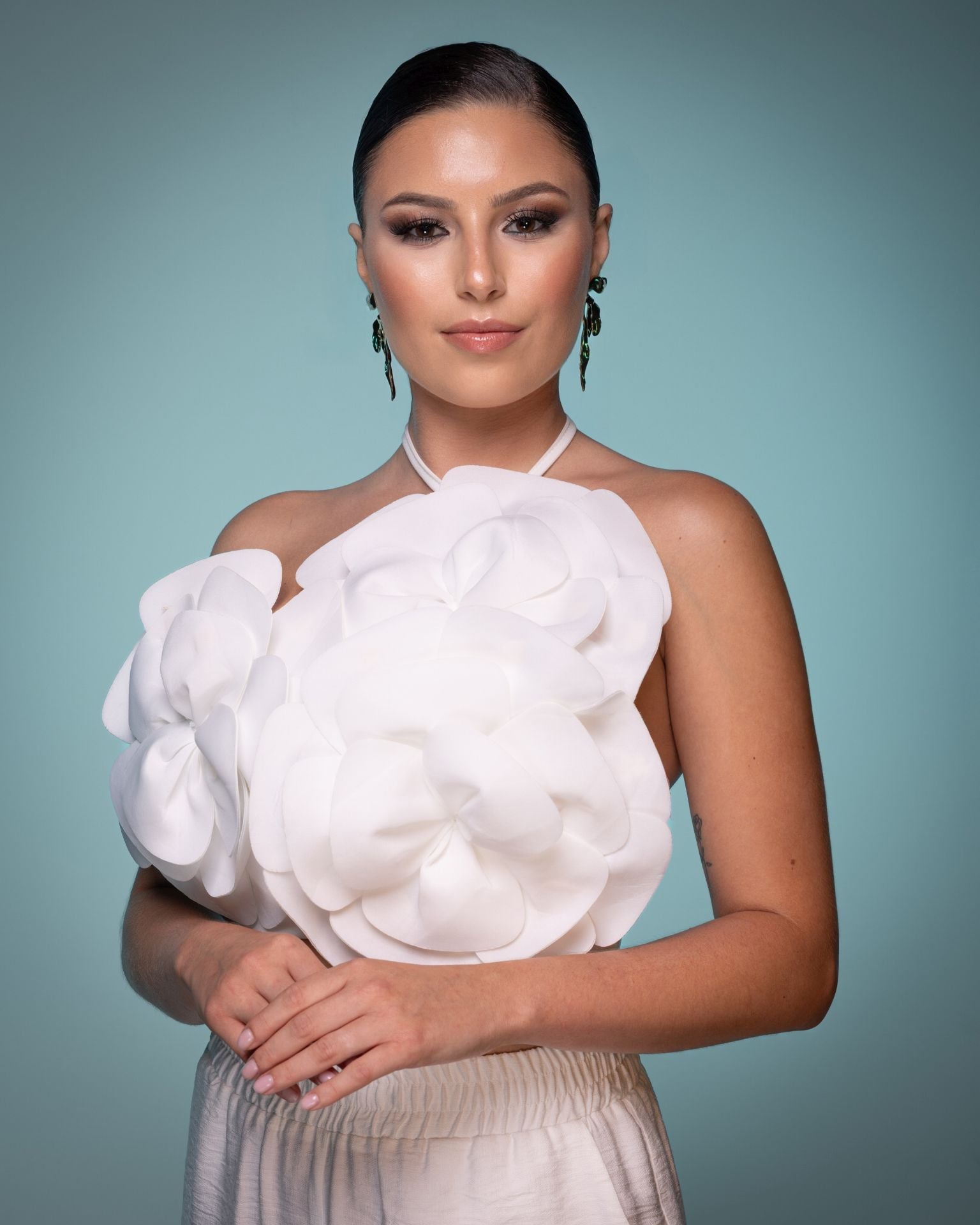 Lorena Quintos, de 23 años, llevará la banda de Santander en la elección de Miss Mister RNB Cantabria. Mide 1,65, es esteticista y ha cursado un Grado Superior en Estética y Belleza.