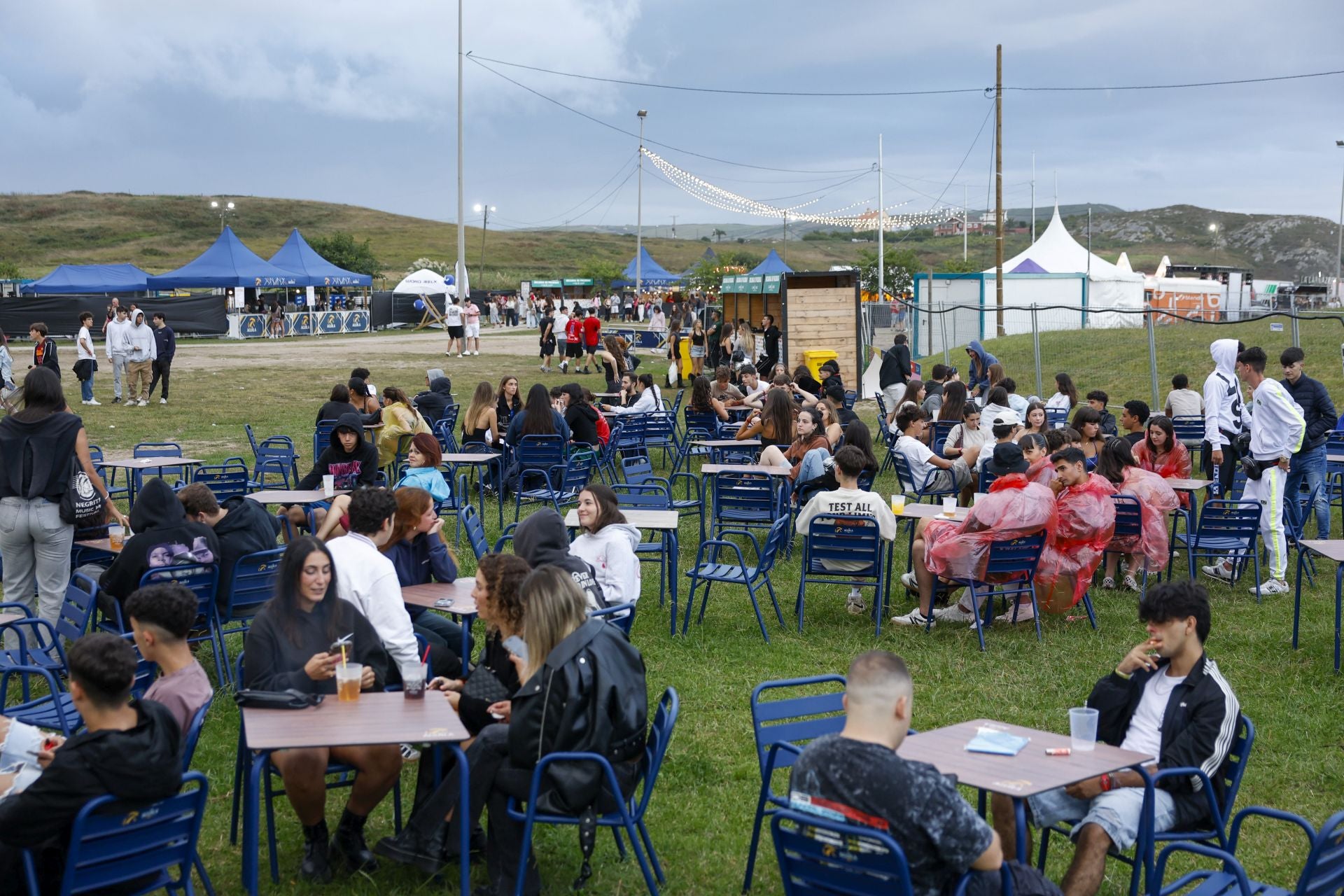 Segunda zona de barra del local.