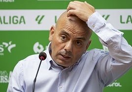 Chema Aragón, director deportivo del Racing.