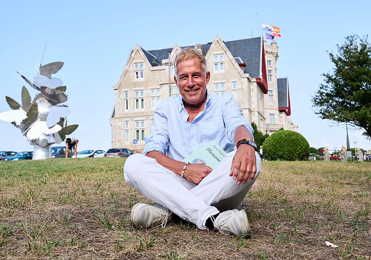 El periodista, escritor y poeta, directivo de RTVE, Ignacio Elguero, en La Magdalena.