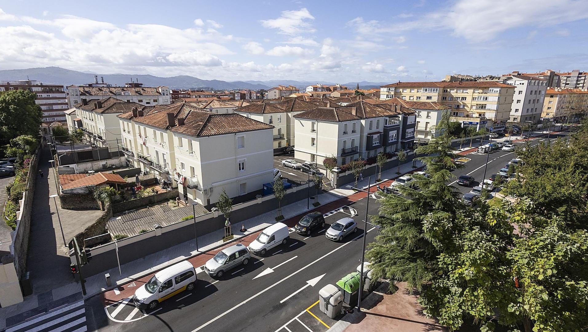 Vista del Barrio Obrero del Rey en General Dávila.