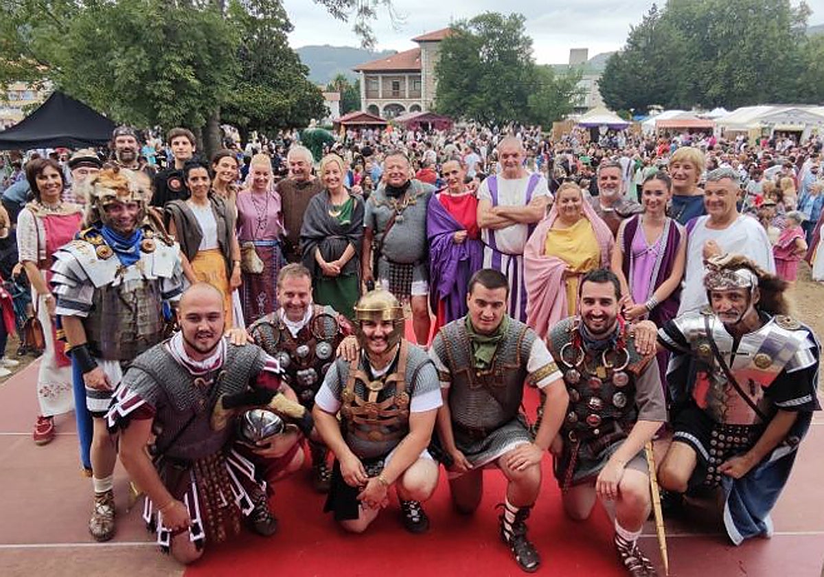 Directiva y representantes de todas las tribus y legiones de las Guerras Cántabras.