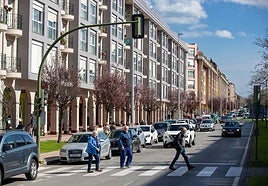 Imagen de archivo de la calle Los Ciruelos, donde ocurrieron los hechos.