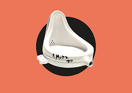 El icónico orinal 'Fuente', de Marcel Duchamp.