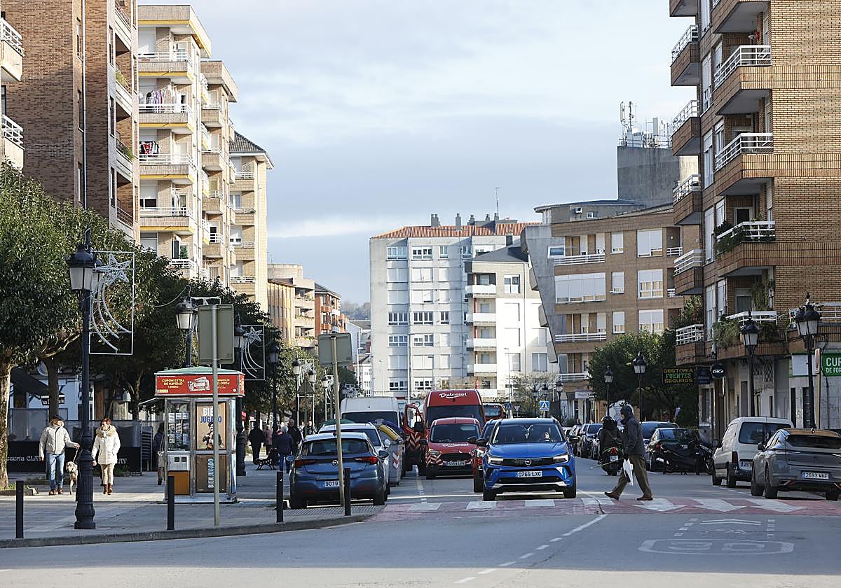 Vista general del Barrio Covadonga en una imagen de archivo