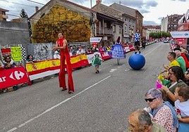 Así ha vivido Los Corrales la llegada de la etapa de hoy