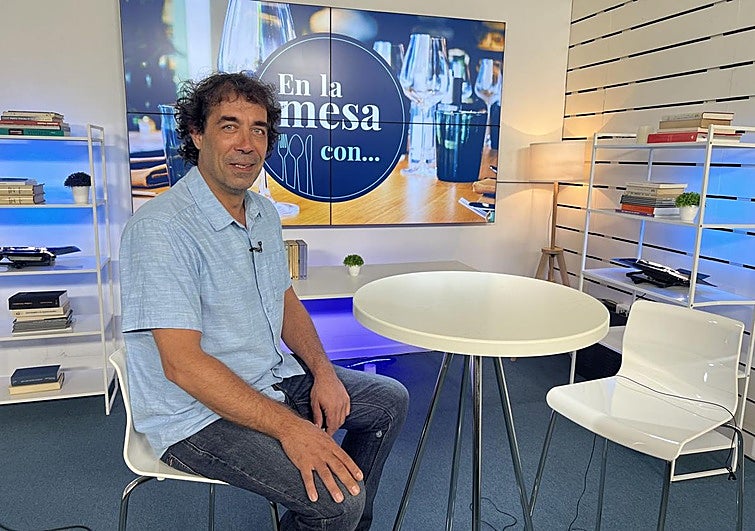 Pablo Oria, en las instalaciones de El Diario Montañés.