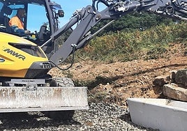 Nuevos abrevaderos adaptados al entorno en Molledo.