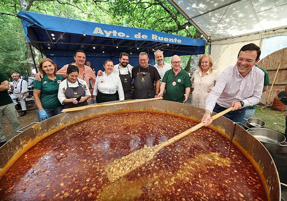 Las mejores imágenes del cocido de Ucieda