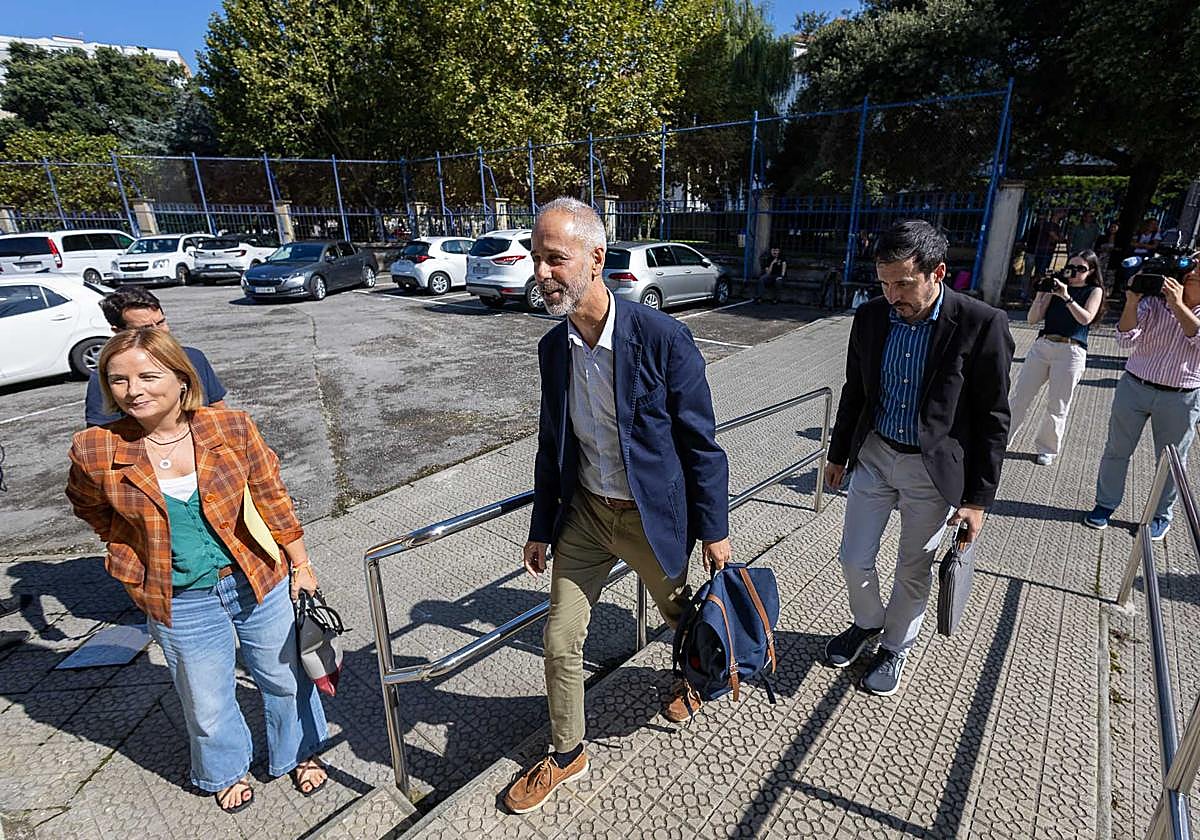 La reunión entre sindicatos y representantes de Educación, celebrada este pasado viernes.