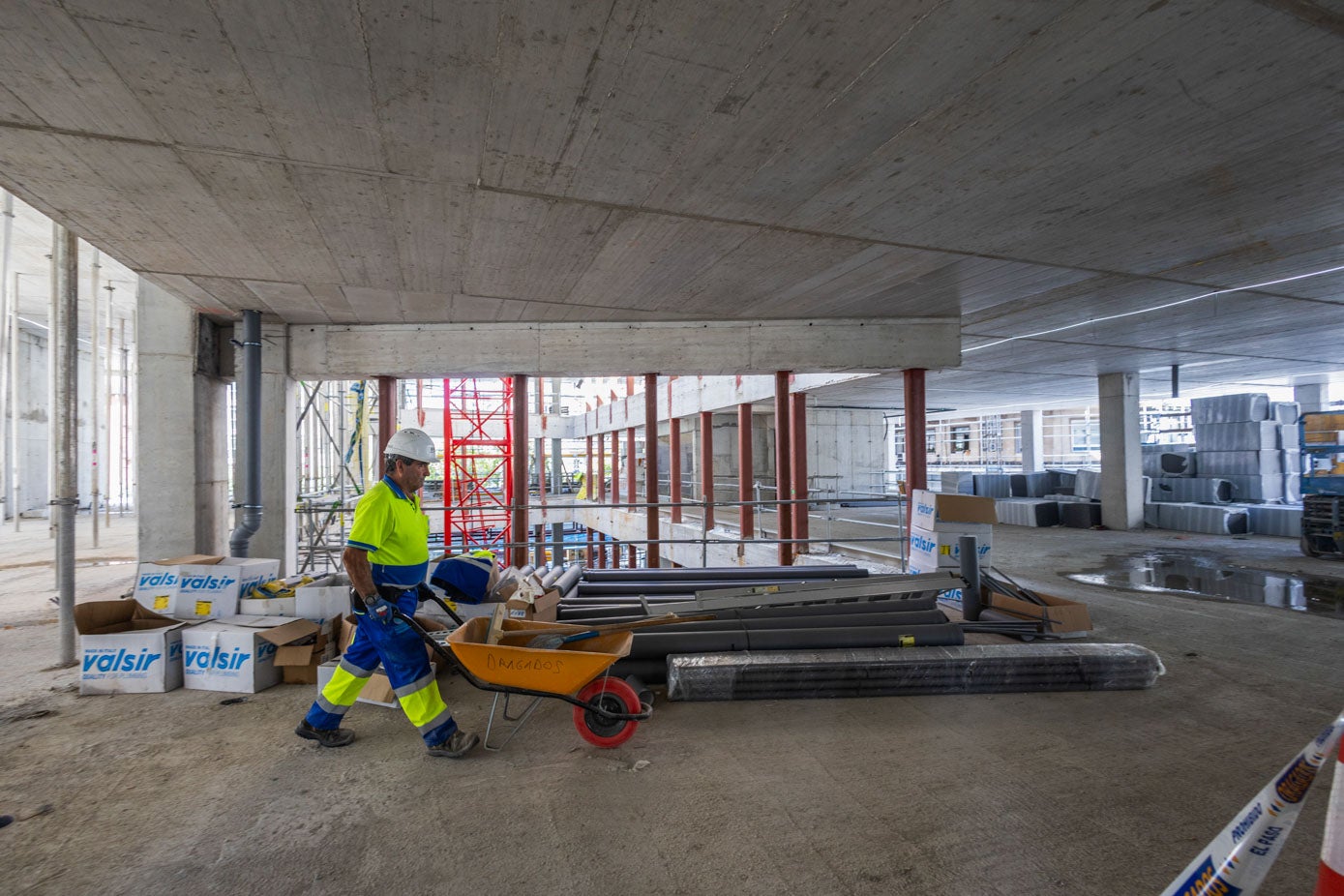 El esqueleto del nuevo Mupac