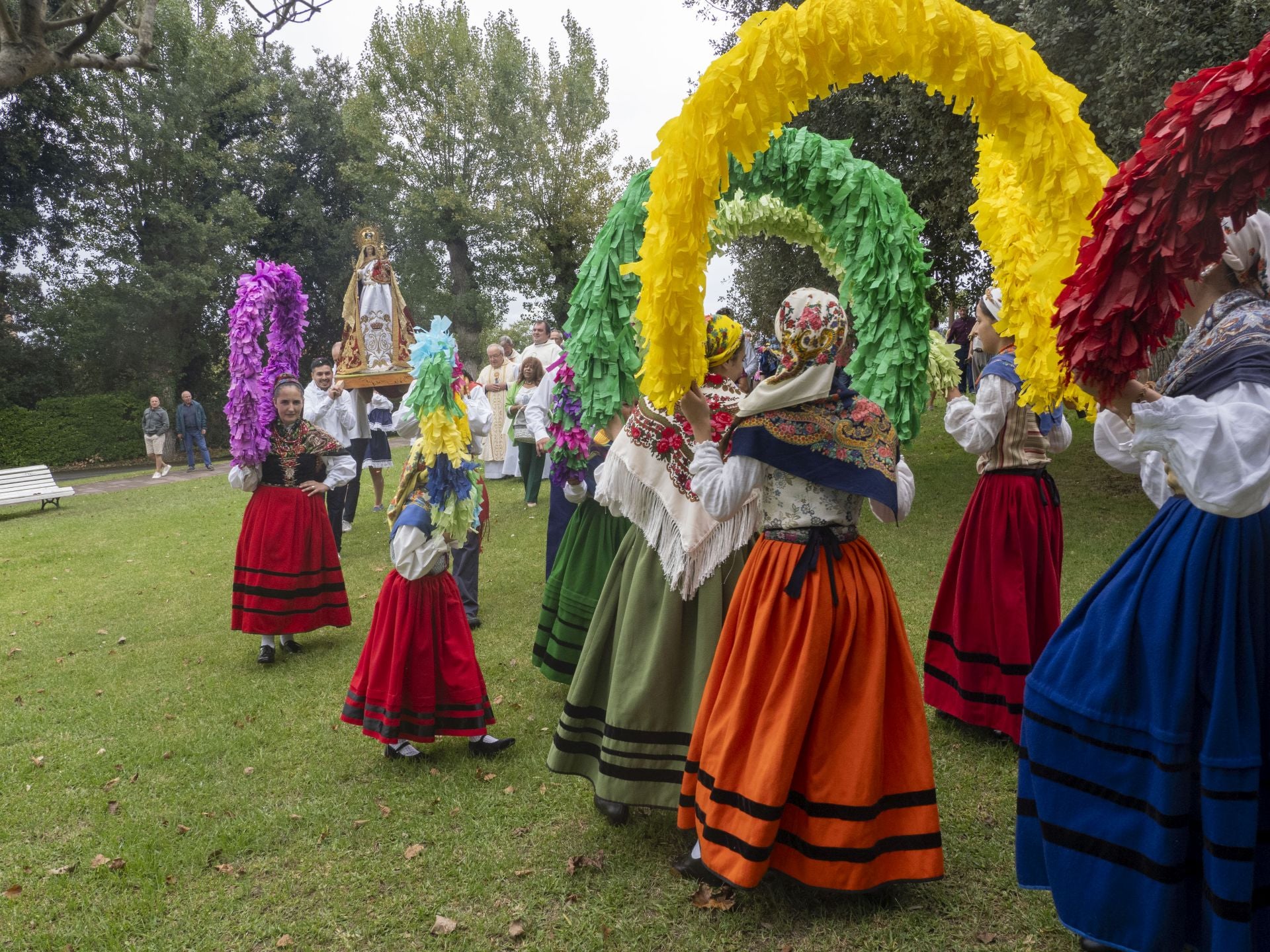 Misa y procesión de la Virgen de Latas