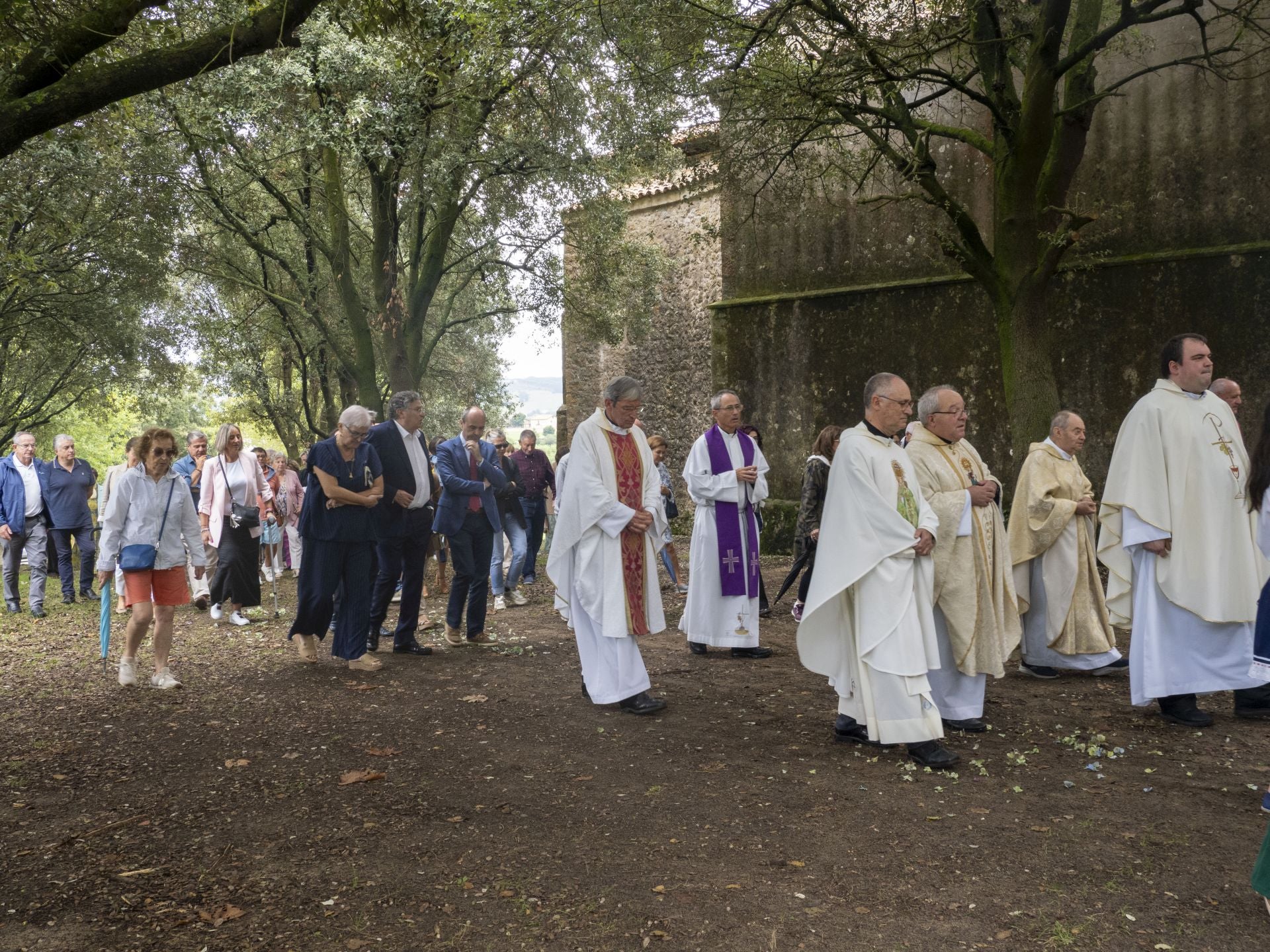 Misa y procesión de la Virgen de Latas