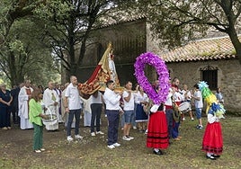 Misa y procesión de la Virgen de Latas