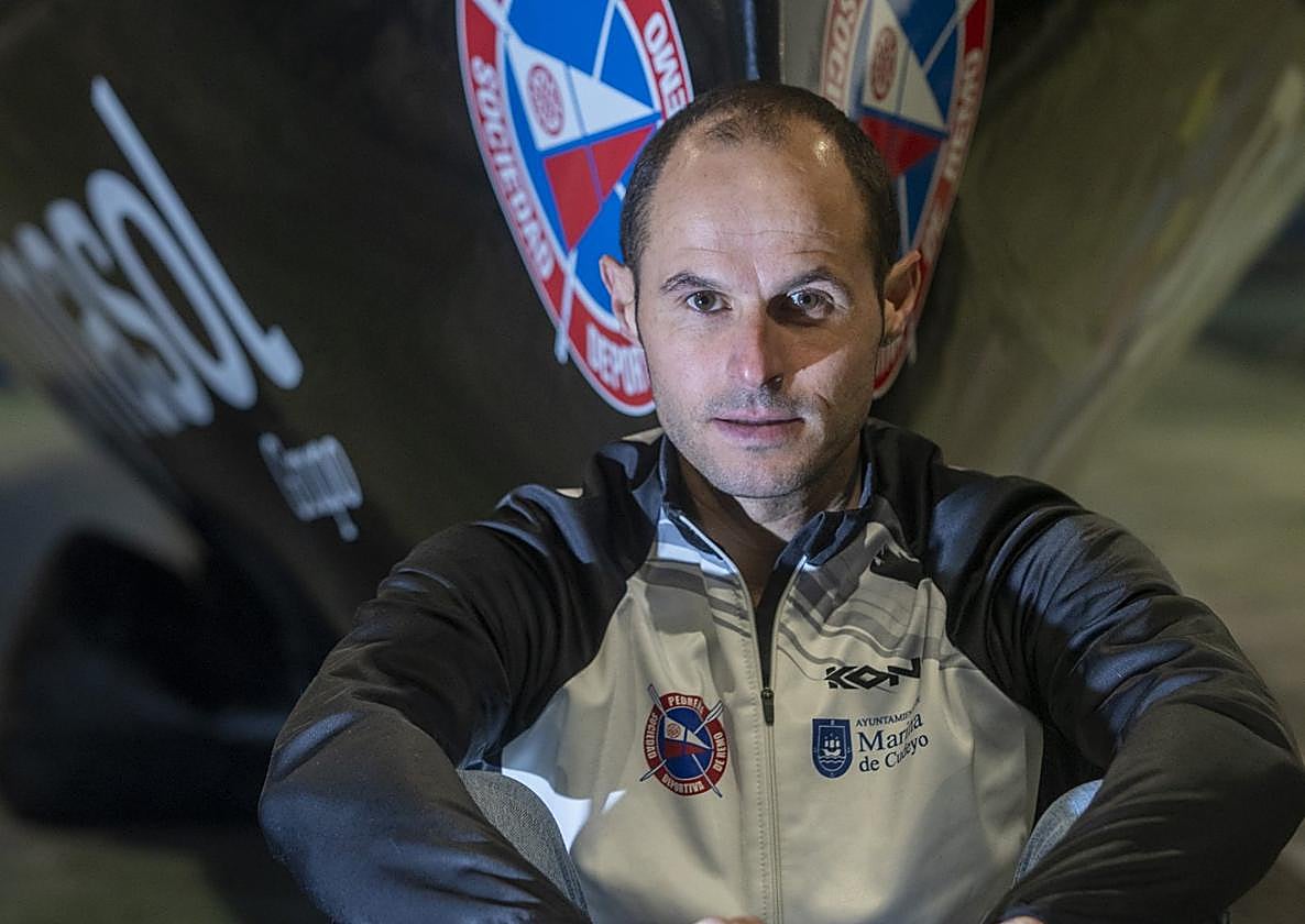 Borja Gómez, ante La Pedreñera.