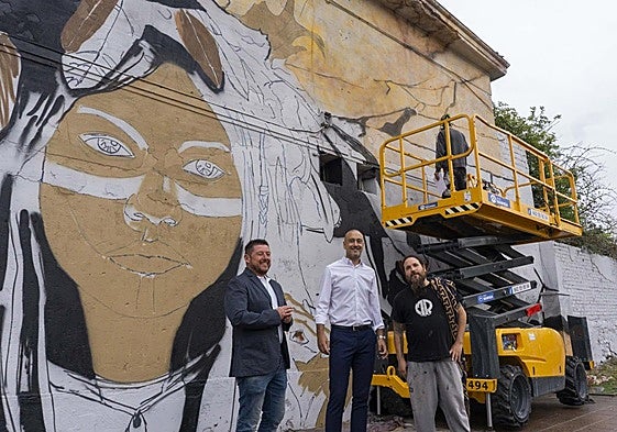 'Alegra la vista' convierte muros y fachadas de Torrelavega en lienzos al aire libre