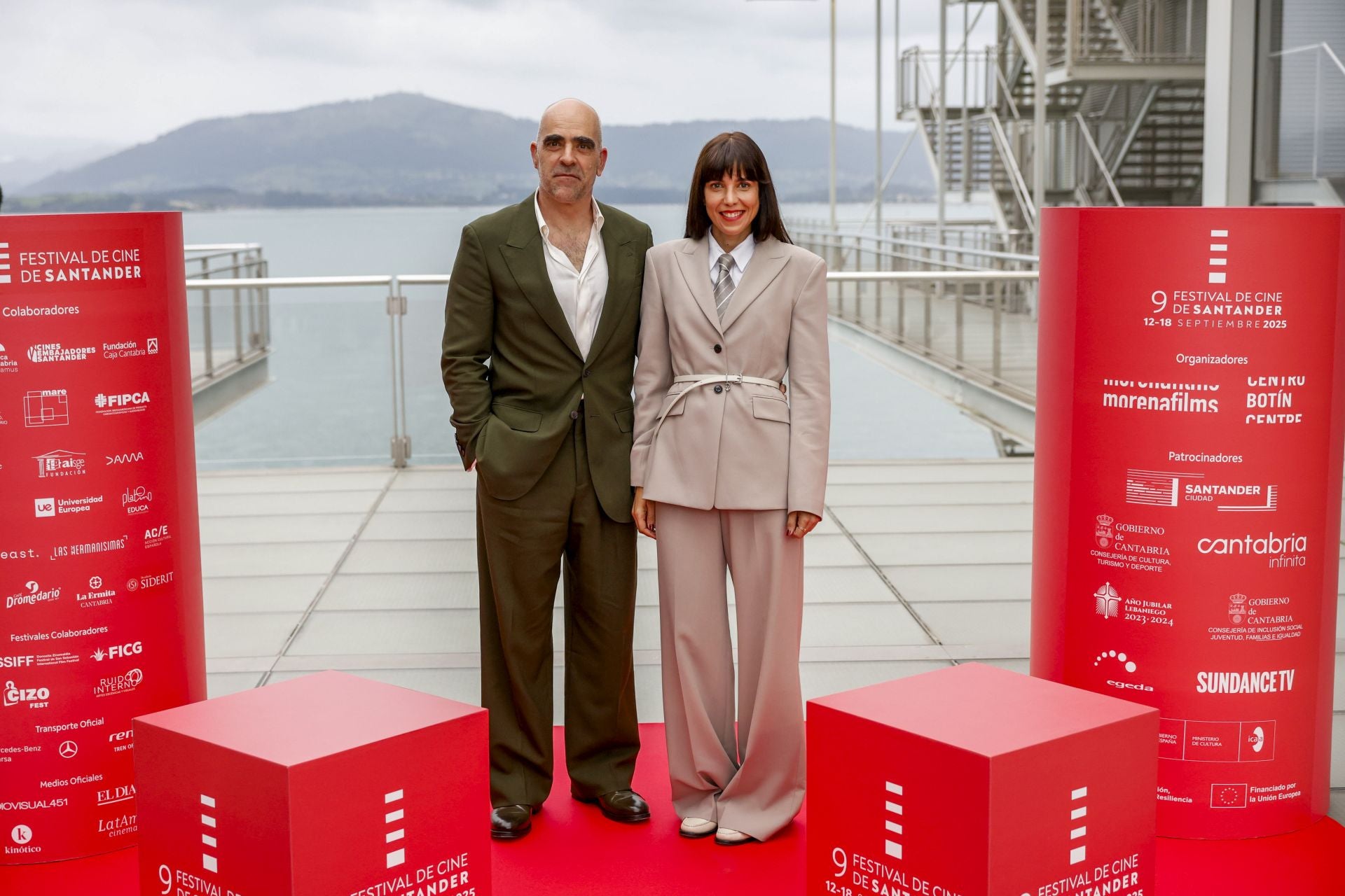 Luis Tosar y su pareja, la actriz Luisa Mayol