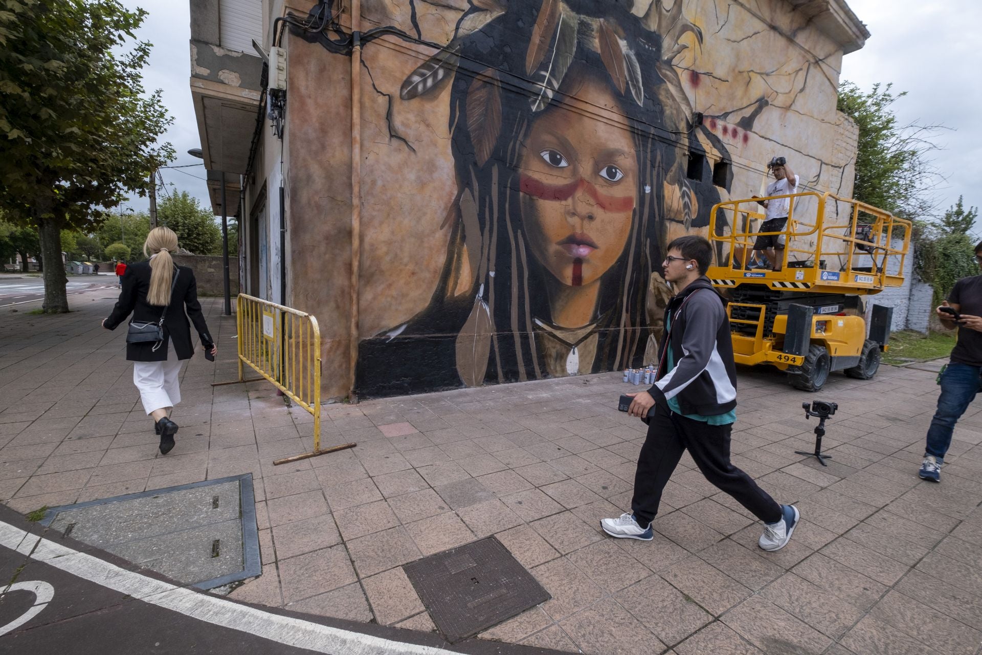 El paseo Julio Hauzeur es uno de los que más protagonismo han cobrado dentro del festival.