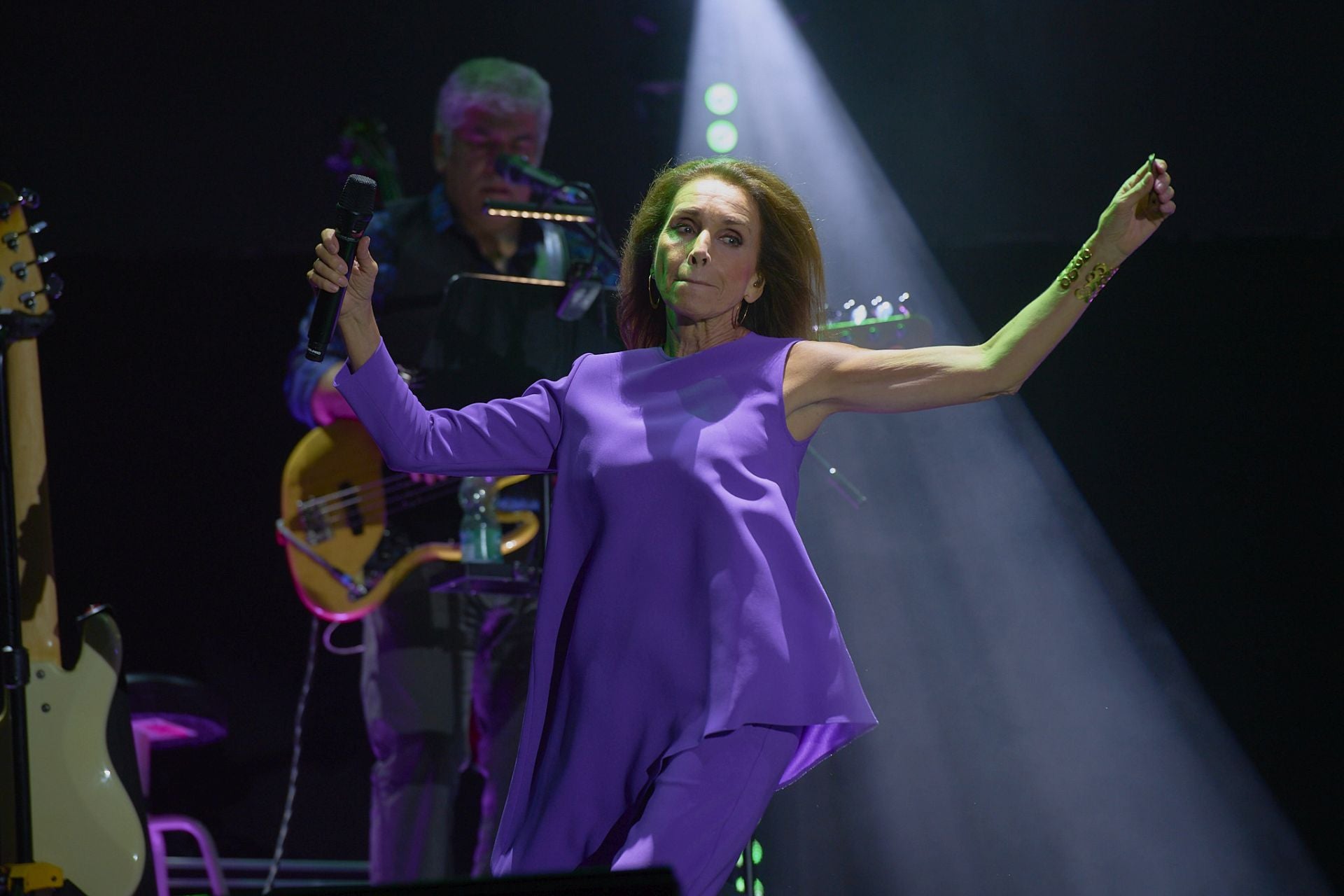 Las imágenes del concierto de Ana Belén en Santander