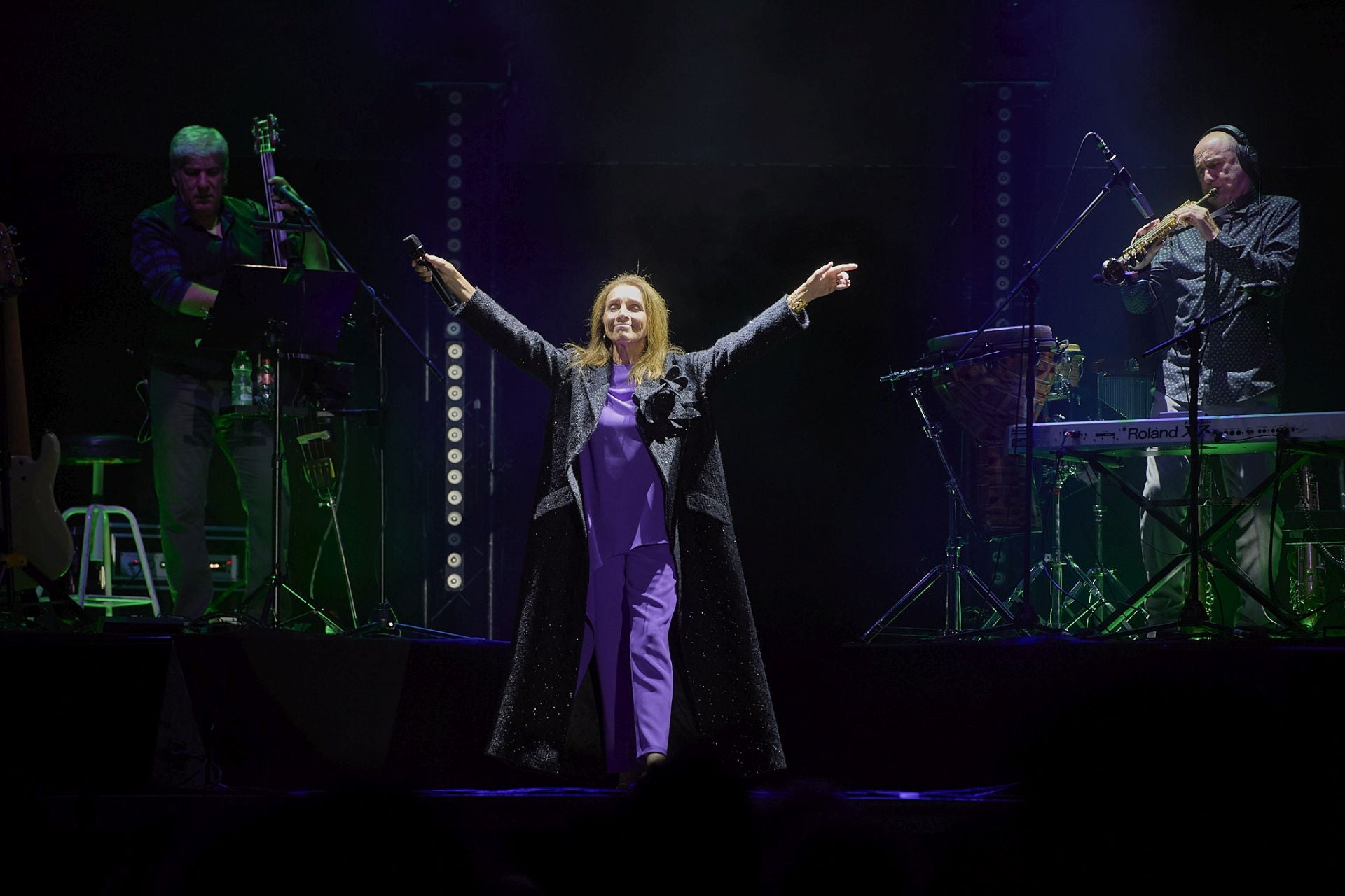 Las imágenes del concierto de Ana Belén en Santander