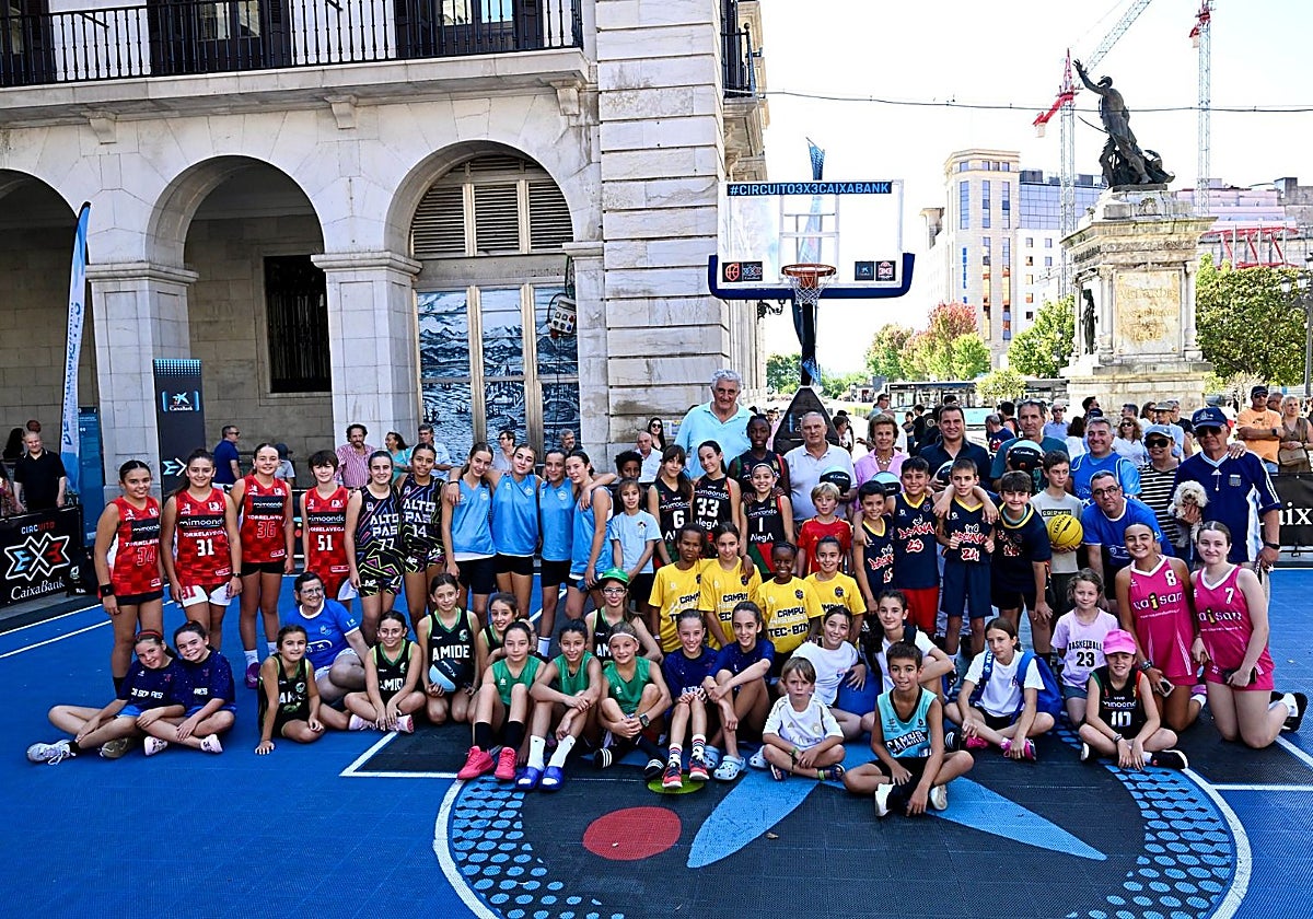 Participantes del torneo celebrado en Santander