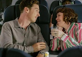 Olivia Colman y Benedict Cumberbatch.