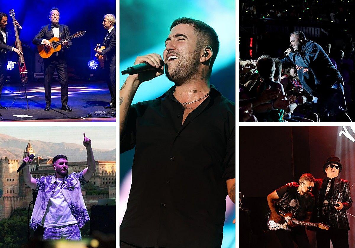 Algunos de los artistas que estarán en la Sala Kaya, en Nueva Montaña.