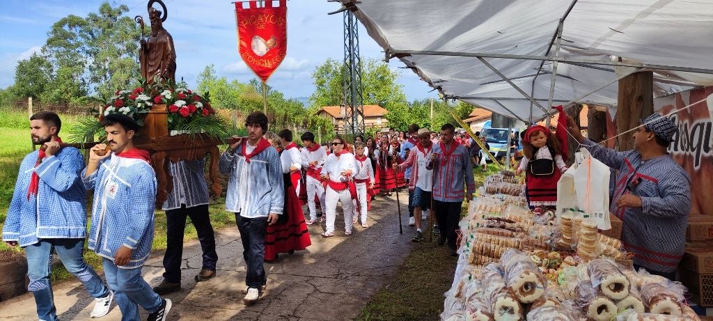 Otra de las imprescindibles, la buena rosquilla de San Cipriano.