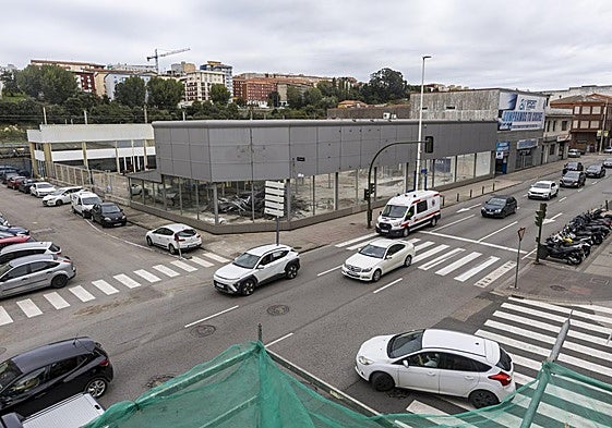 El terreno donde se implantará la marca se ubica al final de la calle Castilla, casi a la altura de La Marga.