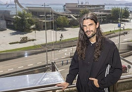 Oliver Laxe, este miércoles en Santander