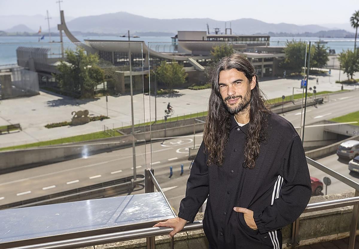 Oliver Laxe, este miércoles en Santander