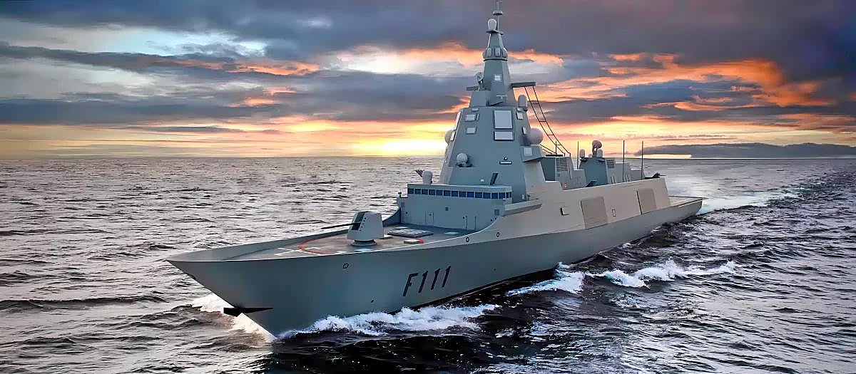 La huella cántabra en la fragata F-111