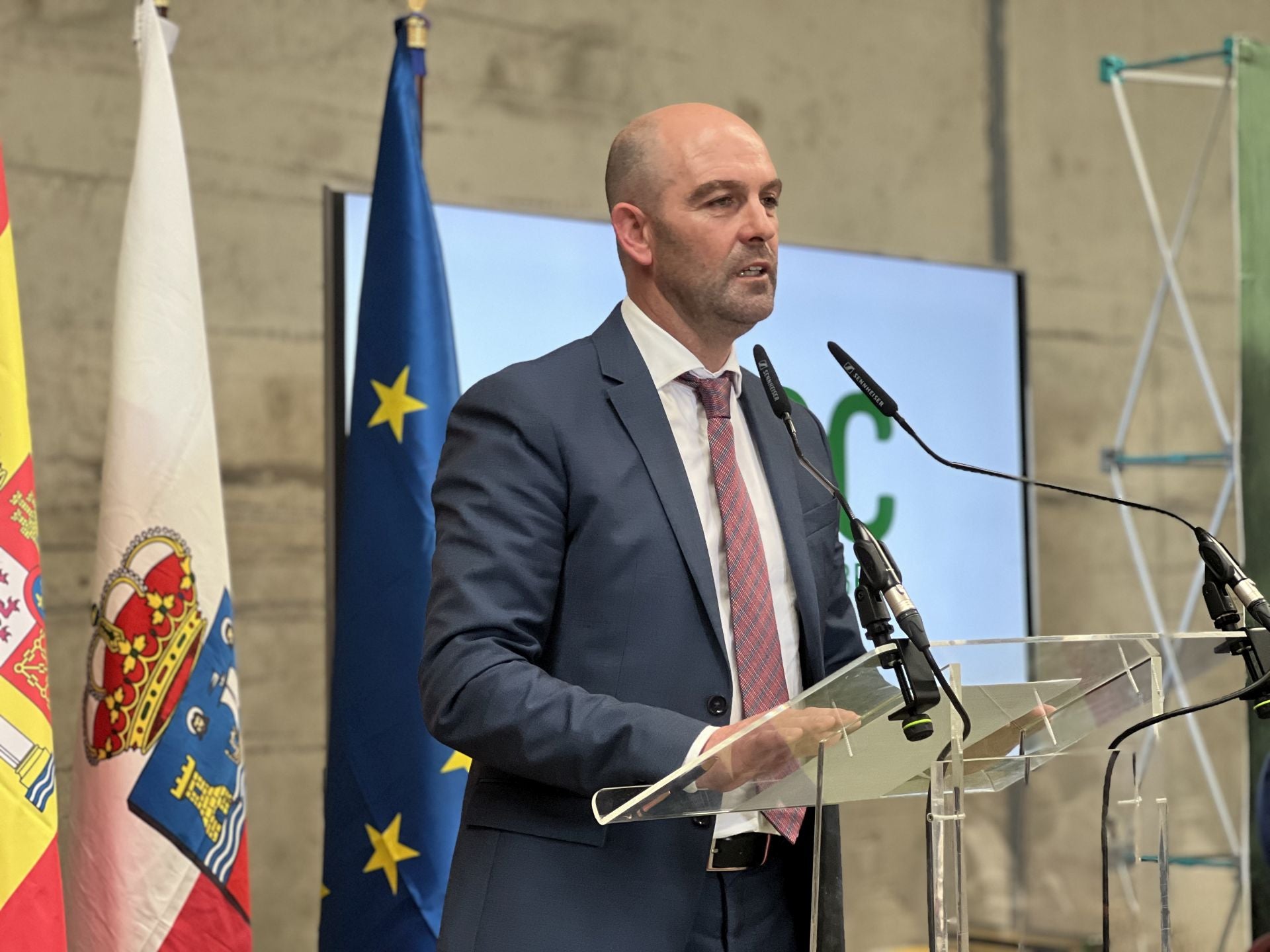 Intervención de José Ángel Pereda, director general de AgroCantabria. 
