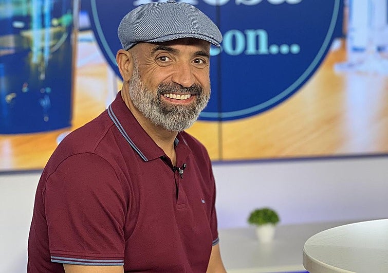 Agustín Martínez, en las instalaciones de El Diario Montañés.