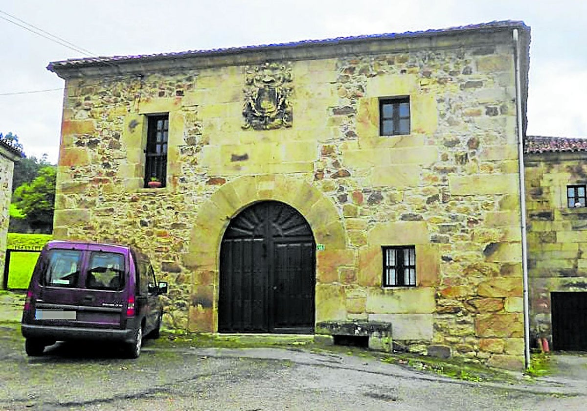 La Casa del Intendente de Riaño, en Liérganes, que comenzó a construirse en el siglo XVI.