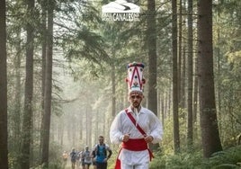 Cartel de presentación del primer Trail Monte Canales de Molledo.