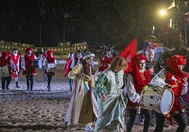 Un aguacero frustró el desembarco en la tarde-noche del viernes.