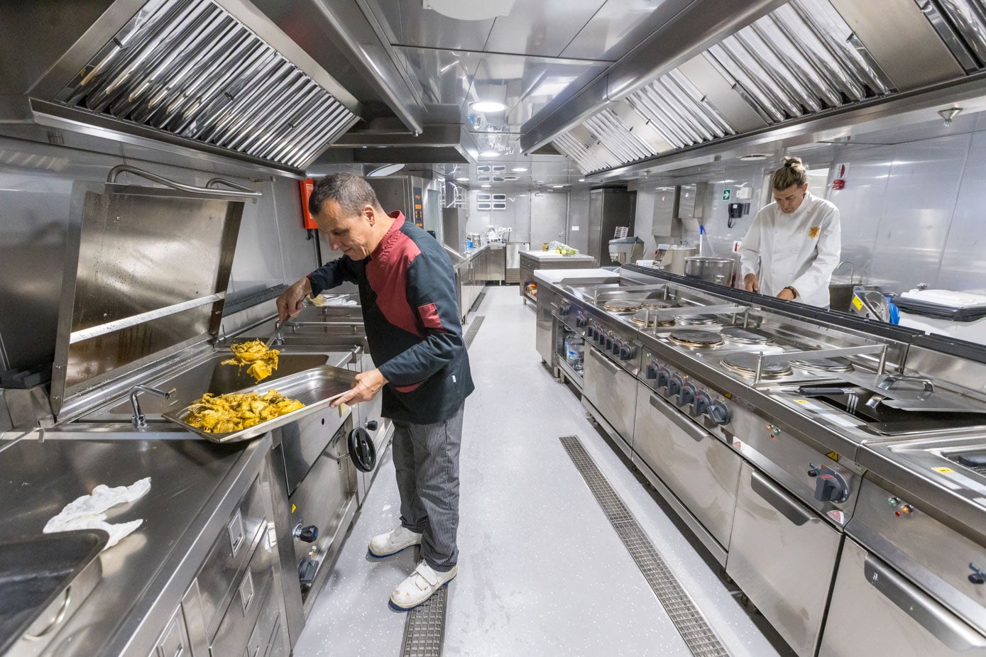 Los platos de comida que sirven son de alto nivel gastronómico.