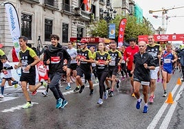 Corredores de la anterior edición de la carrera Ponle Freno.