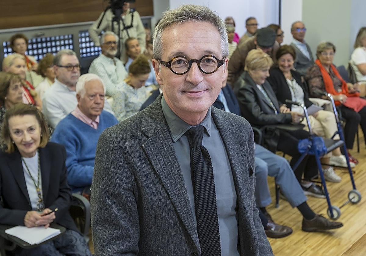 José María Lassalle, ayer, en el Colegio de Médicos.