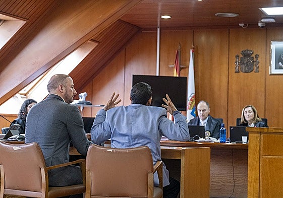 El principal acusado en su declaración ante el tribunal.