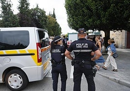 Efectivos de la Policía Local de Torrelavega.