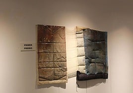 La obra ganadora. En la sala Casimiro Sainz se expondrán algunas de las que concurrieron al concurso.