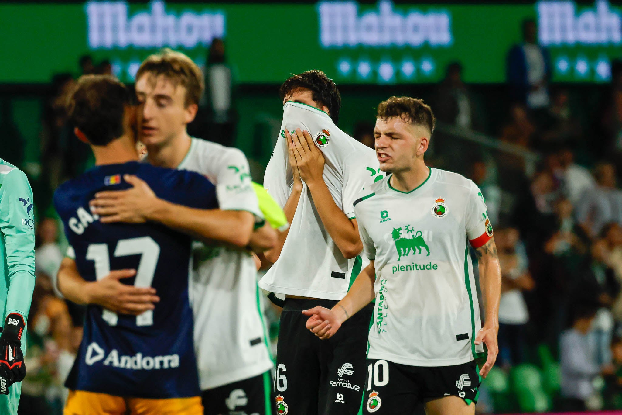 Las imágenes del Racing-Andorra