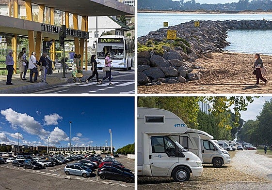 Del MetroTus al aparcamiento en Mataleñas