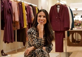 Laura Corsini en la tienda que acaba de abrir en Bilbao, la séptima tras las de Madrid, Barcelona, Sevilla, Zaragoza y Valencia. Cuenta, además, con siete córners en El Corte Inglés.