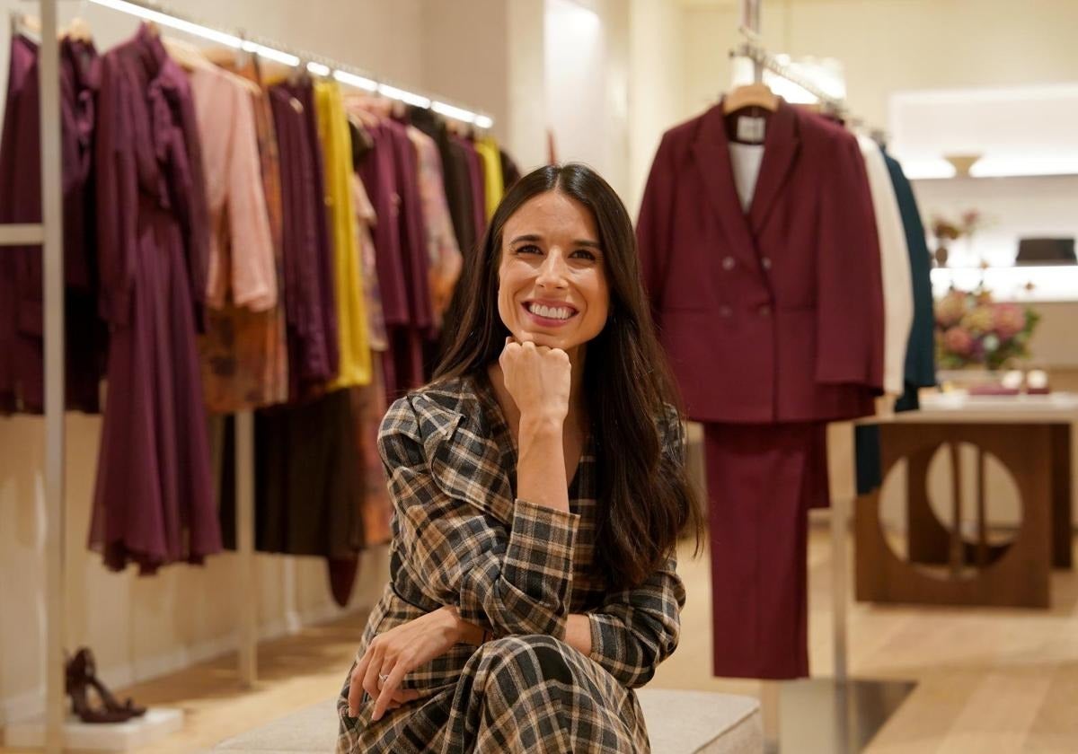 Laura Corsini en la tienda que acaba de abrir en Bilbao, la séptima tras las de Madrid, Barcelona, Sevilla, Zaragoza y Valencia. Cuenta, además, con siete córners en El Corte Inglés.