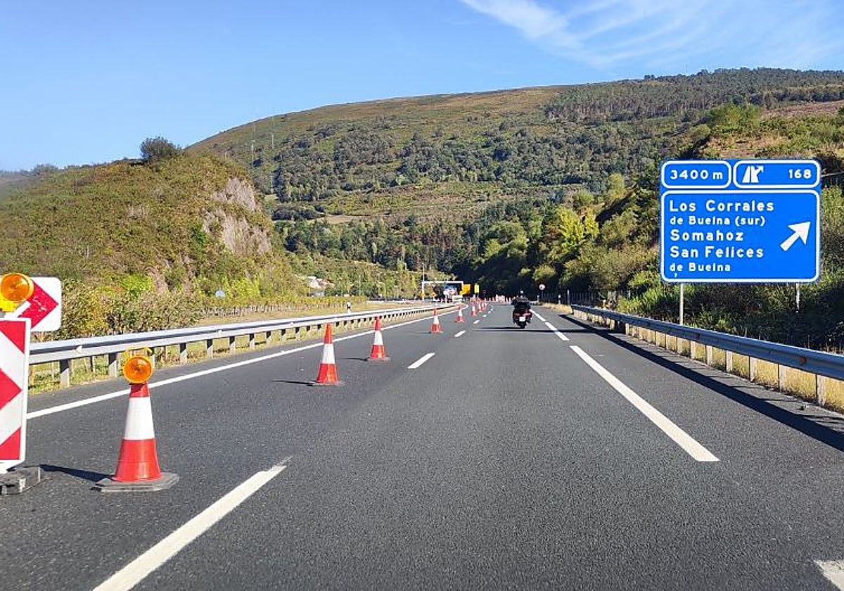 Las obras en los túneles de Pedredo y Gedo obligan a cerrar la Autovía de la Meseta en sentido Torrelavega.