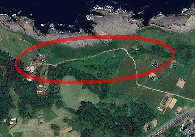 Las campas que unen Islares con Cerdigo están cerca de la costa, en un tramo del Camino de Santiago.