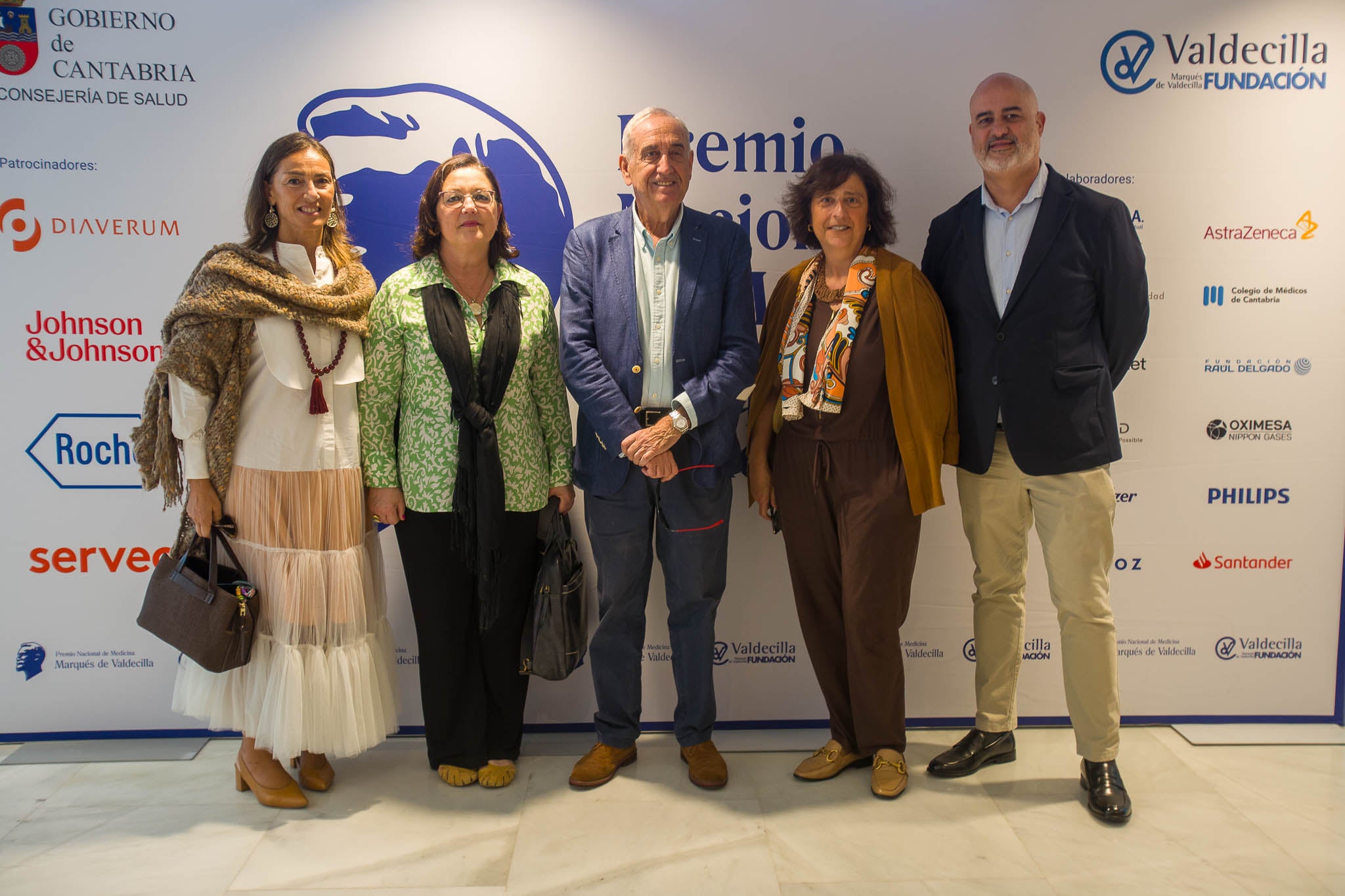 Zulema Gancedo, María Teresa García, Fernando García, Verónica Saiz y José Luis Cobo